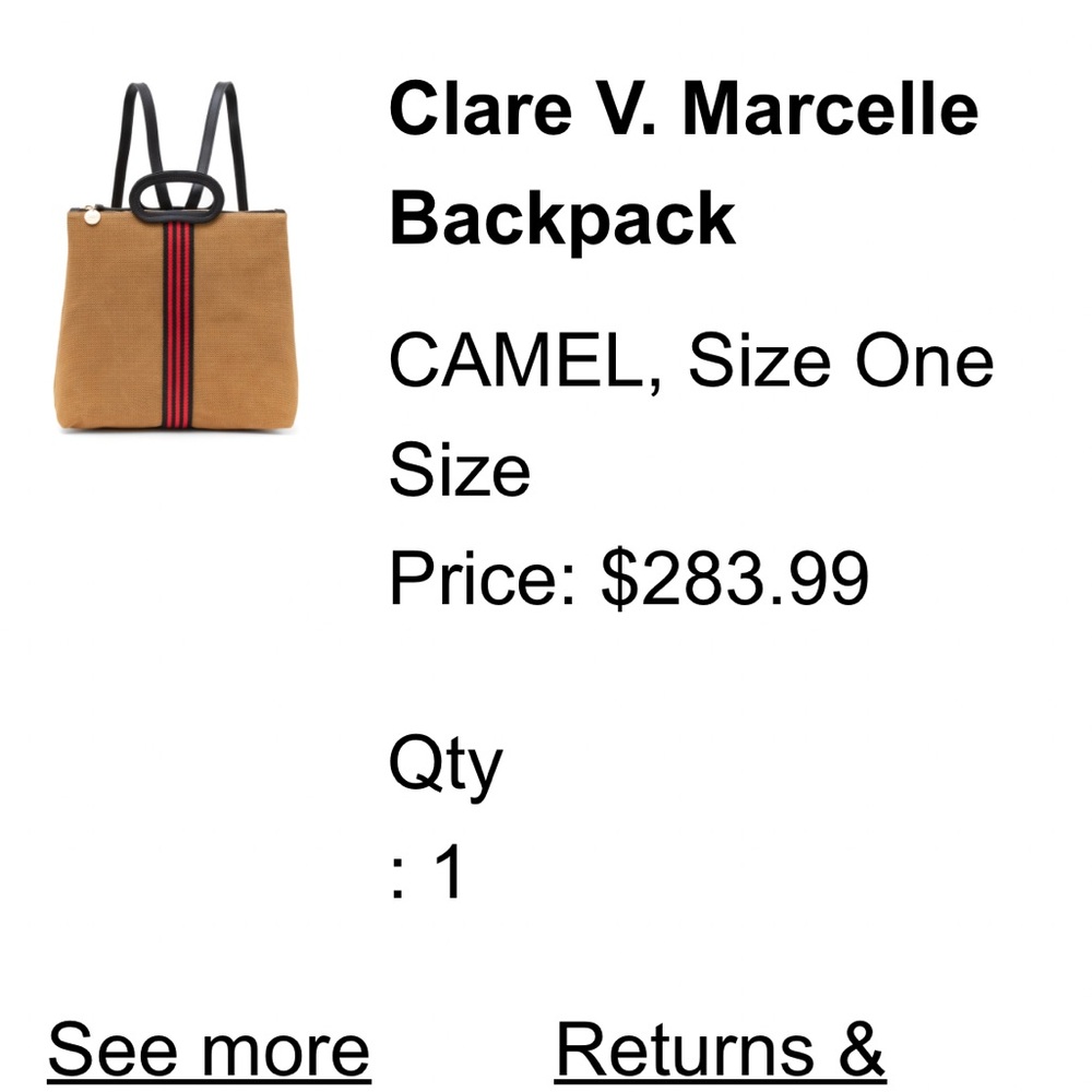 Clare V Tan Backpack Chic and Functional